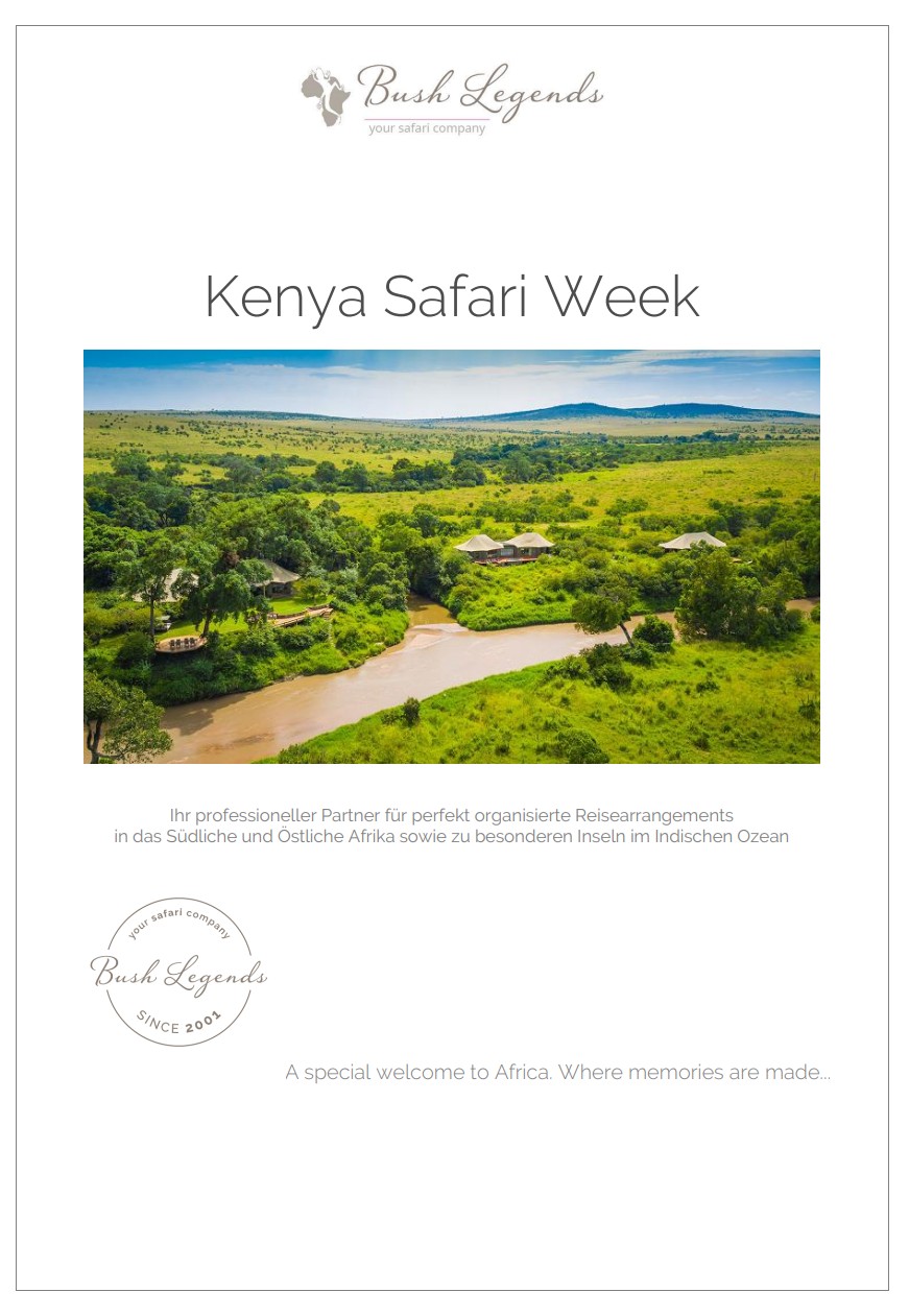Kenya Safari Week